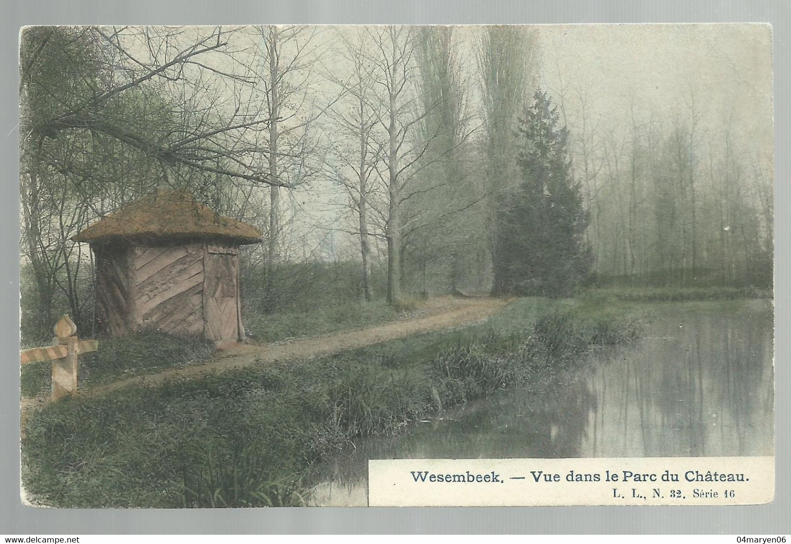 ***  WESEMBEEK  ***  -  Vue Dans Le Parc Du Château - Wezembeek-Oppem