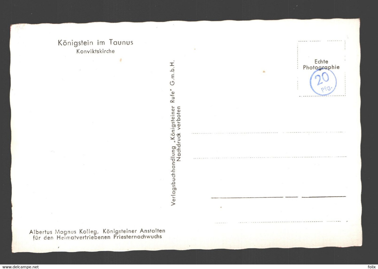 Königstein Im Taunus - Konviktskirche - Königstein
