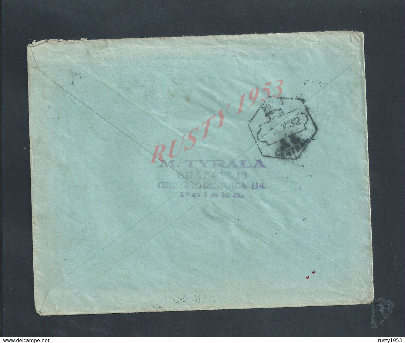 LETTRE COMMERCIALE SUR SERIE DE TIMBRES DE POLOGNE 1932 GRIFFE EN AR DE KRAKOW 1 POUR PORTO PORTUGAL : - Other & Unclassified