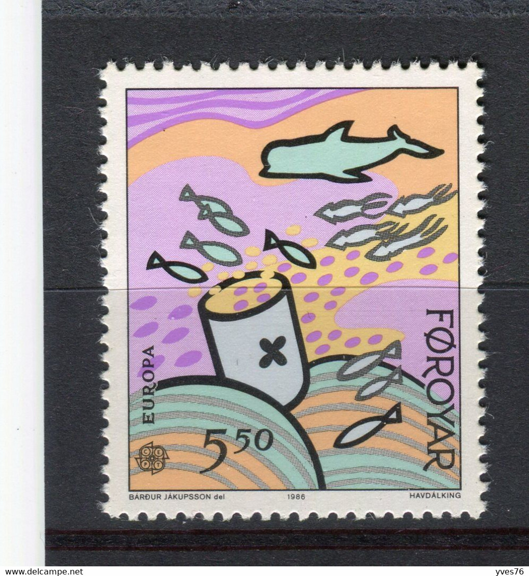 ILES FEROE - Y&T N° 128** - MNH - Europa - Protection De La Nature Et De L'environnement - Isole Faroer