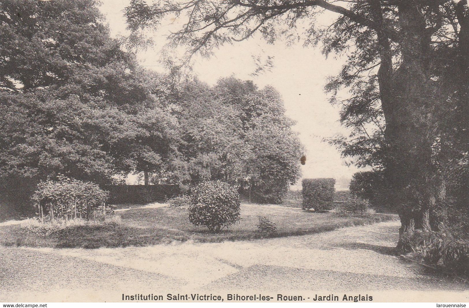 76 - BIHOREL - Institution Saint Victrice - Jardin Anglais - Bihorel