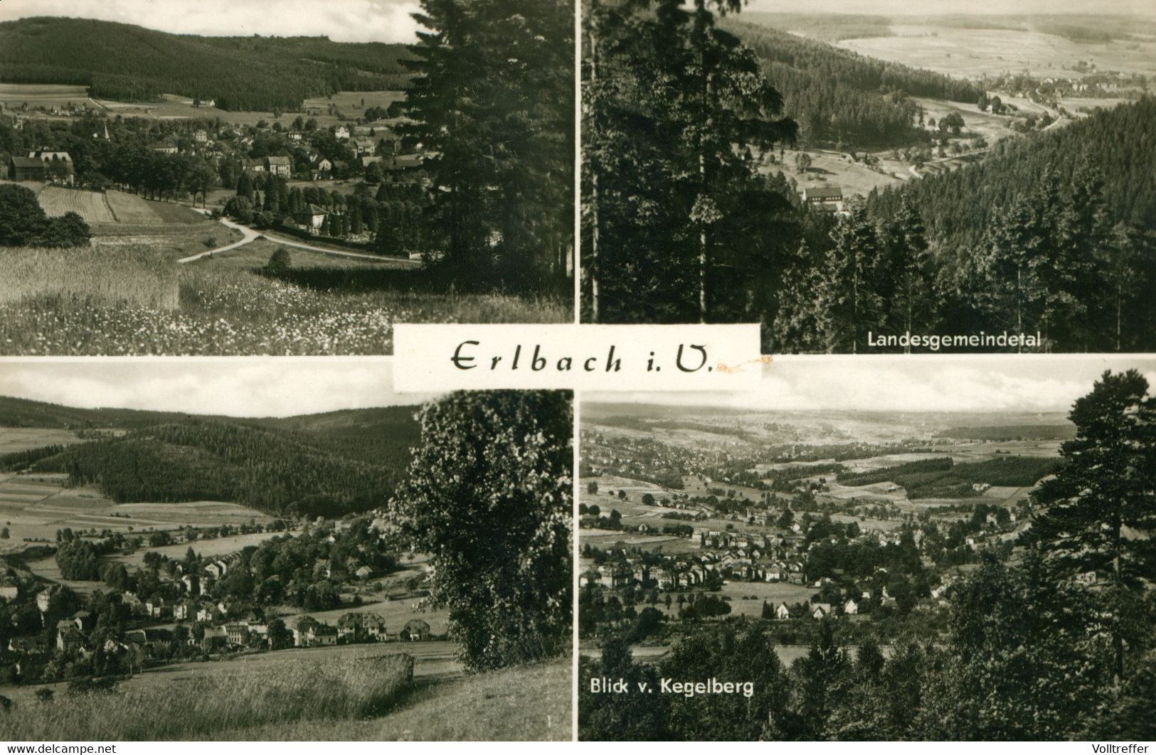 DDR Mehrbild  AK Um 1959 Erlbach / Markneukirchen Im Vogtland - Markneukirchen