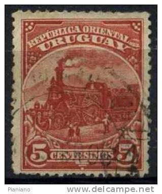 PIA - URUGUAY - 1895-96 : 1° Locomotiva Dell' Uruguay - (Yv 105) - Uruguay