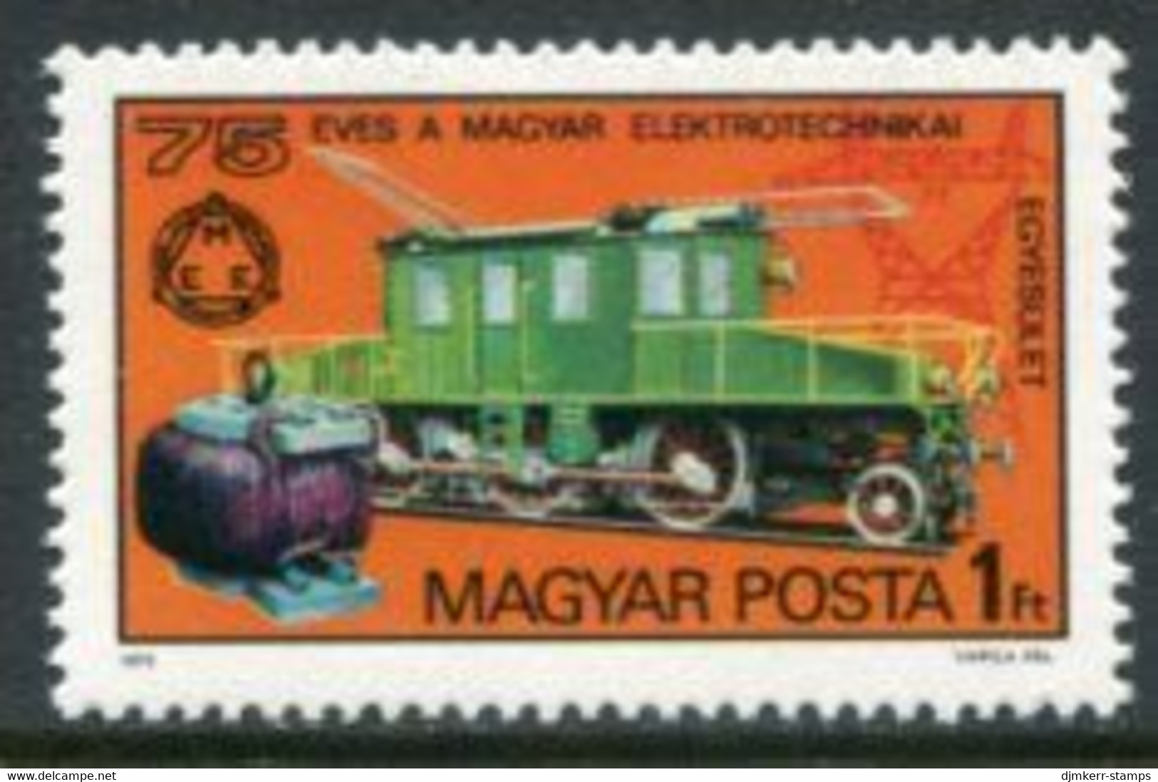 HUNGARY 1975 Electro-Technical Union MNH / **.  Michel 3044 - Unused Stamps