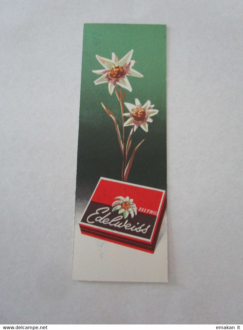 # SEGNALIBRO SIGARETTE TRE STELLE / EDELWEISS - Objets Publicitaires