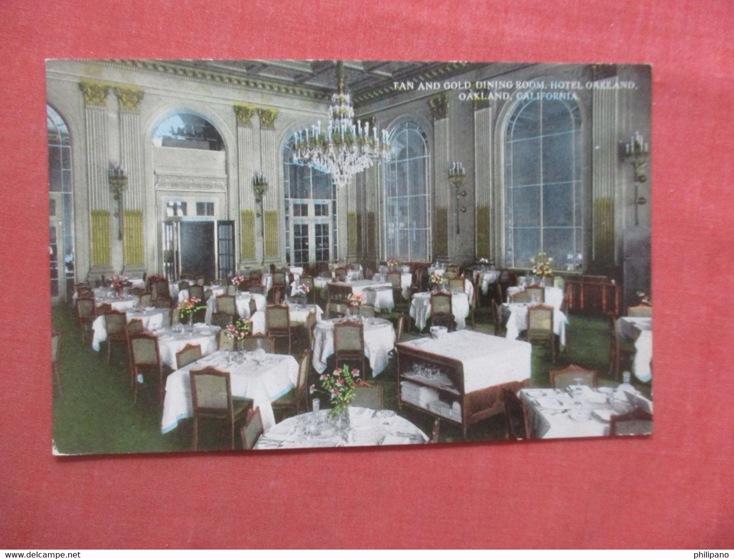 Tan & Gold Dining Room  Hotel Oakland    California > Oakland       Ref  4989 - Oakland