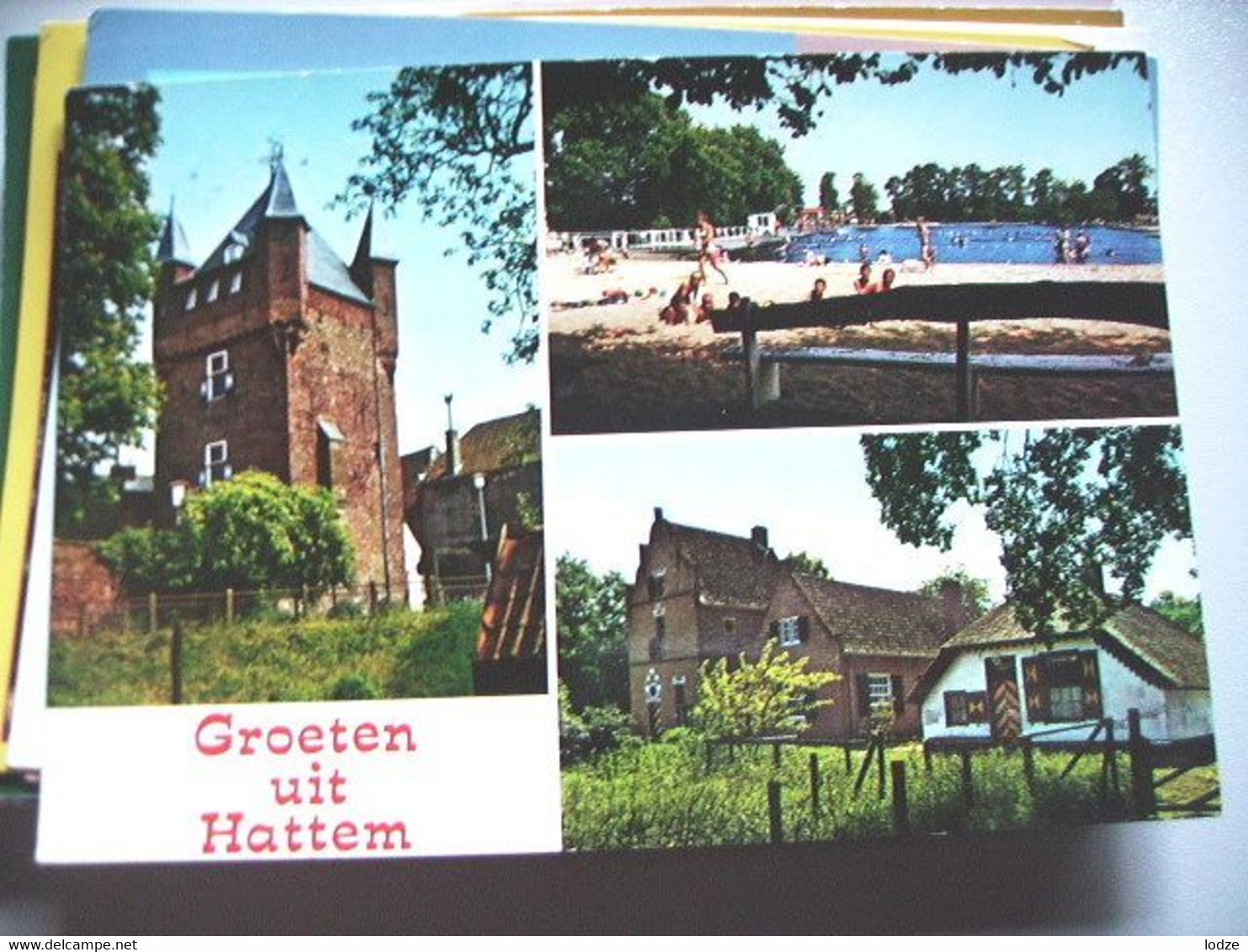 Nederland Holland Pays Bas Hattem Met Fraaie Bouwwerken En Natuurbad - Hattem