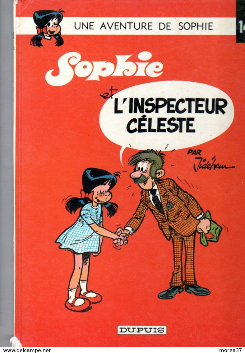 SOPHIE  "Sophie Et L'inspecteur Celeste"   Tome 14 De JIDEHEM  EDITIONS DUPUIS - Sophie