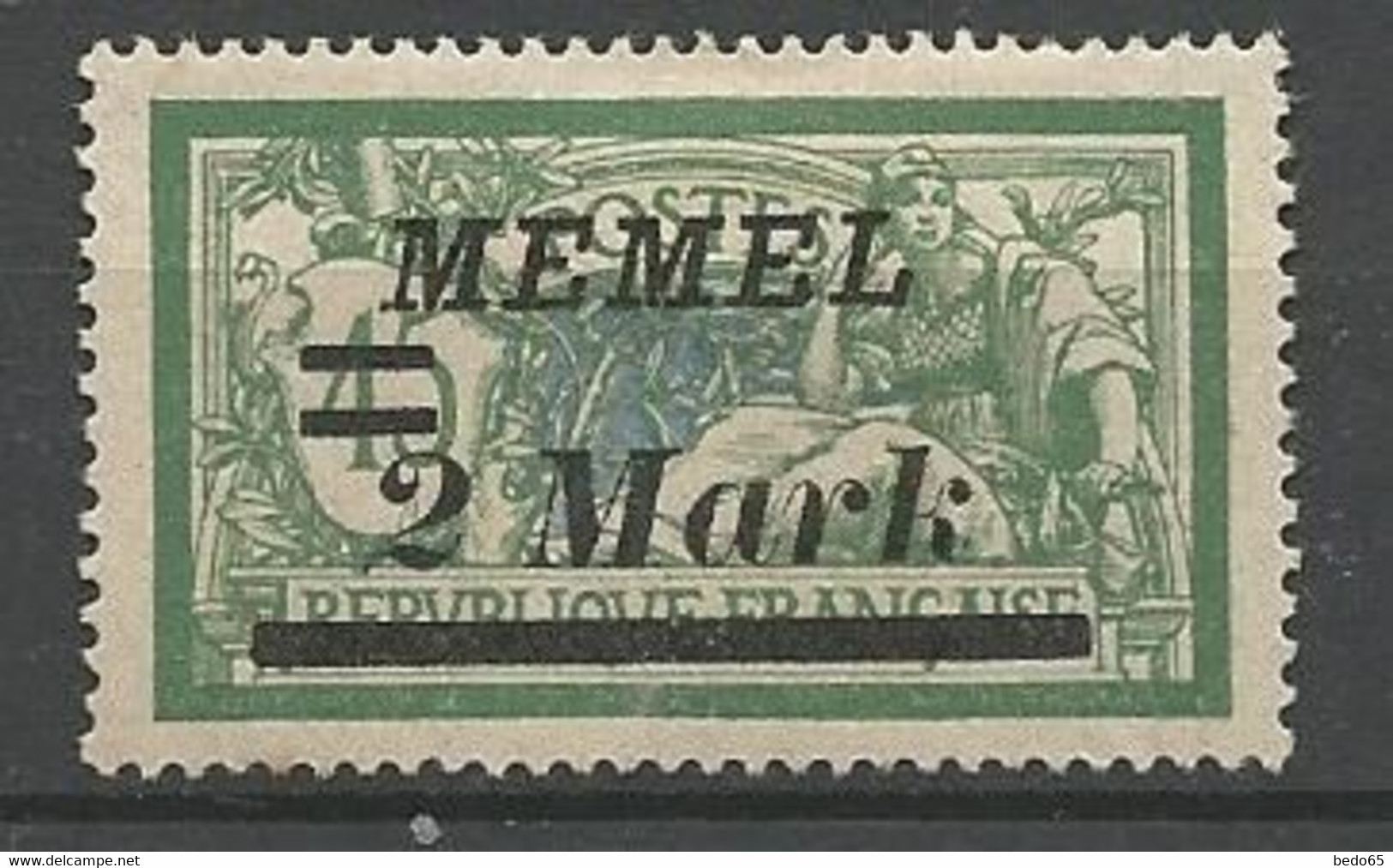 MEMEL N° 69 NEUF*  CHARNIERE / MH - Unused Stamps