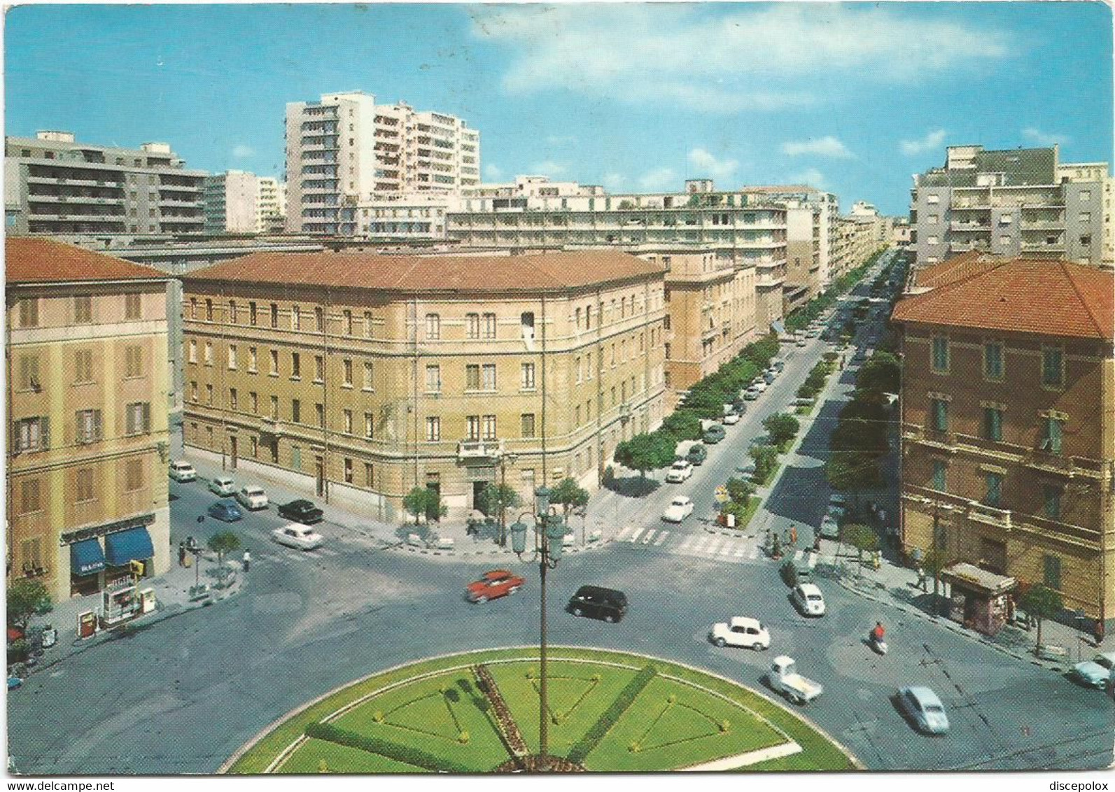 R4307 Cagliari - Piazza San Benedetto E Via Dante - Auto Cars Voitures / Viaggiata 1966 - Cagliari