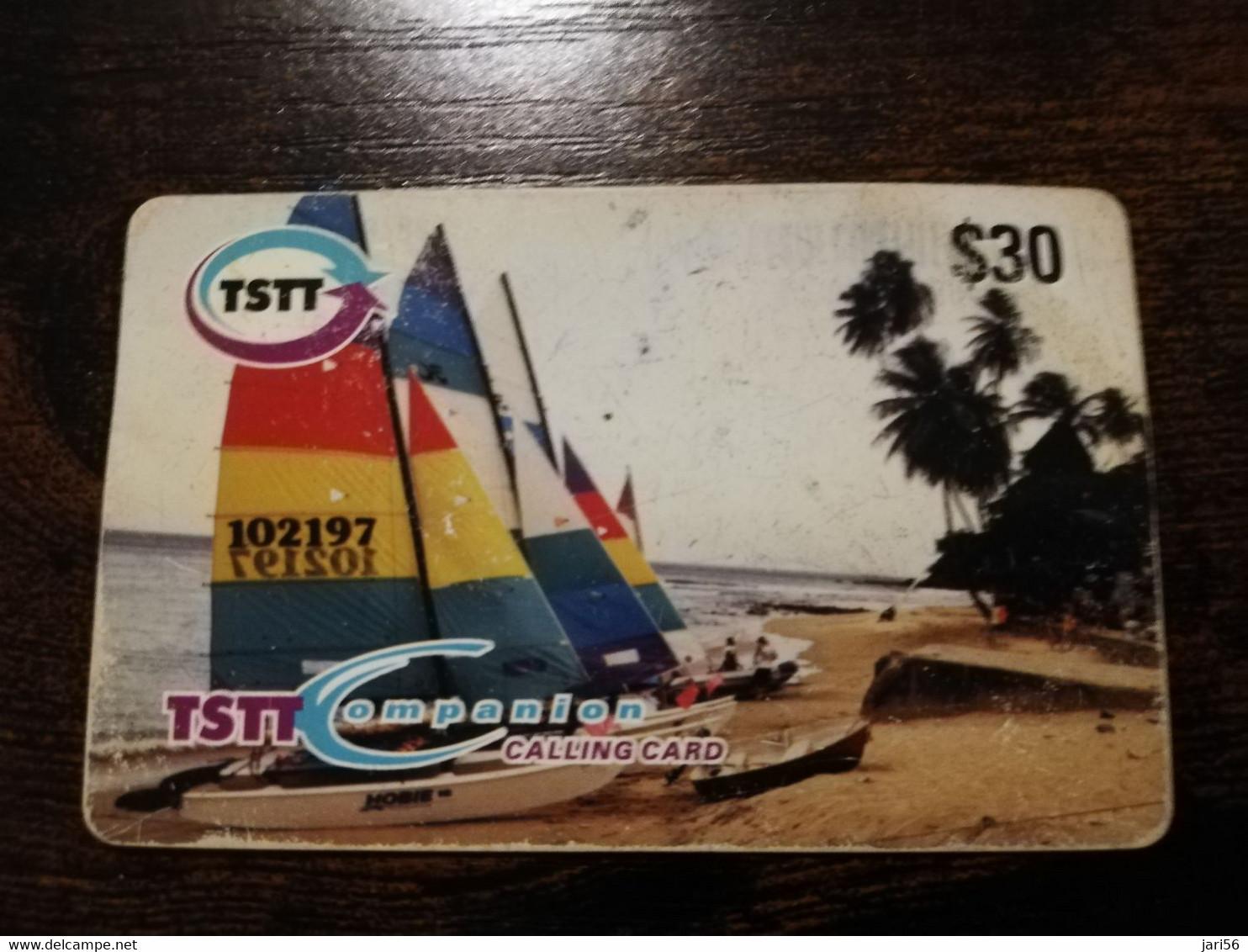 TRINIDAD & TOBAGO    $30,- WIND SAILS    NO T&T-P 15       ** 5698** - Trinidad & Tobago