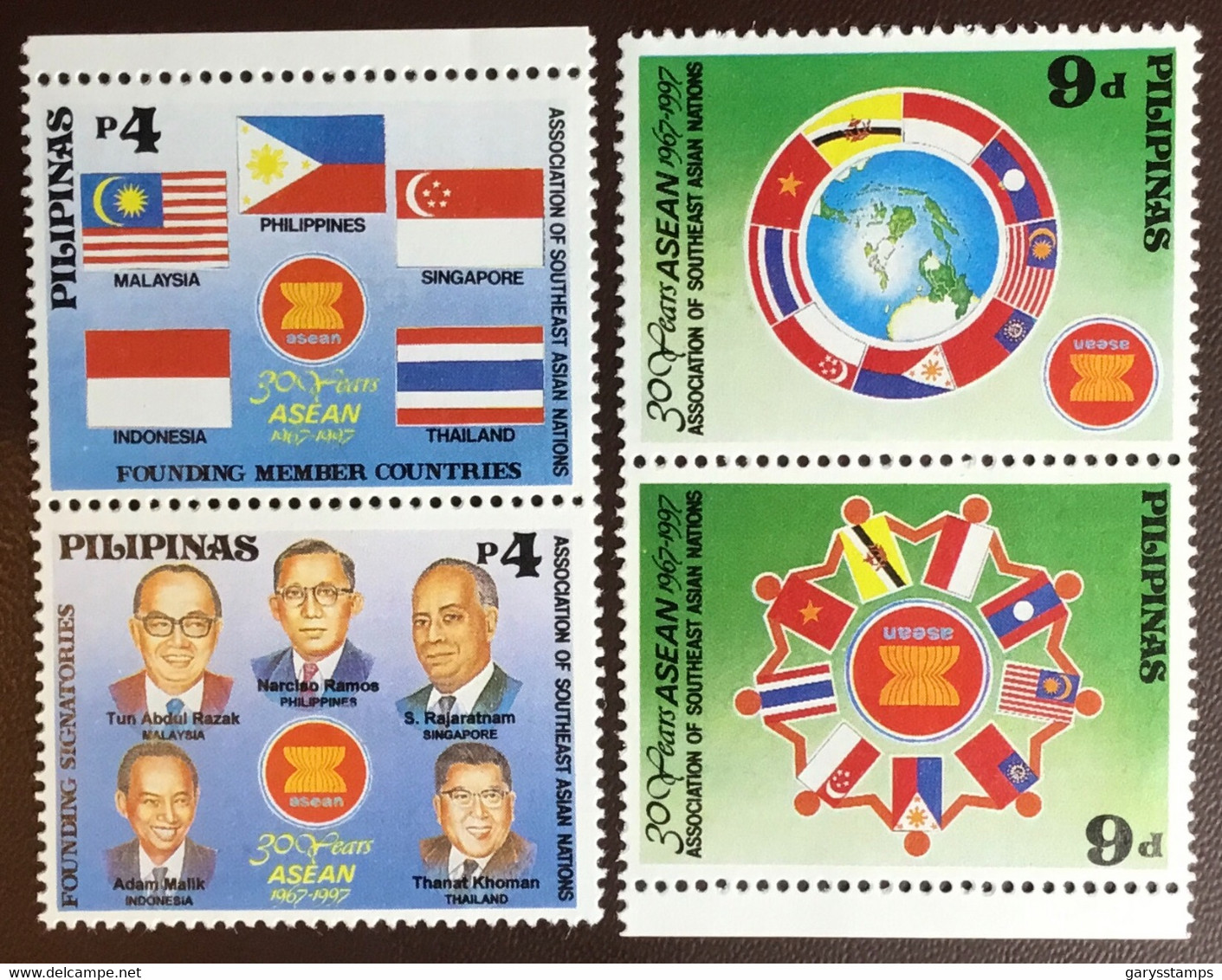 Philippines 1997 ASEAN Anniversary MNH - Filippijnen