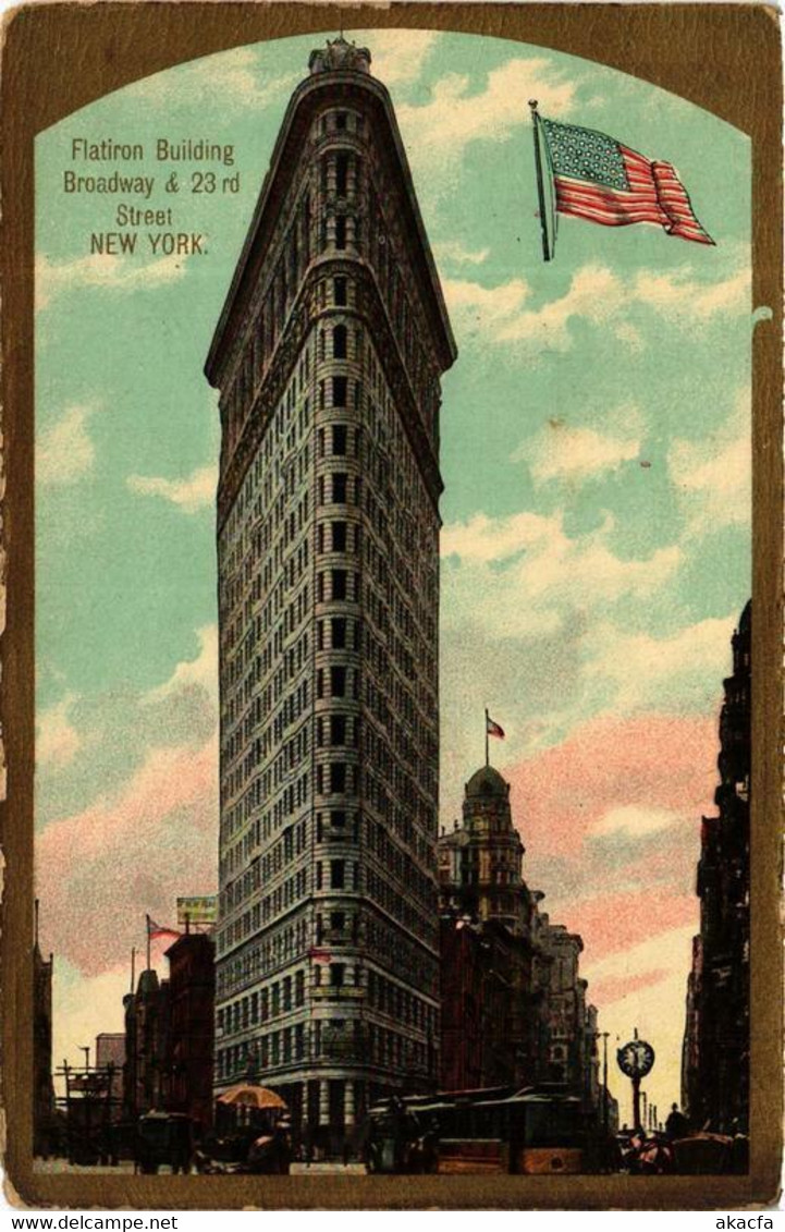 CPA AK Flatiron Building Broadway &23rd Street. NEW YORK CITY USA (769839) - Broadway