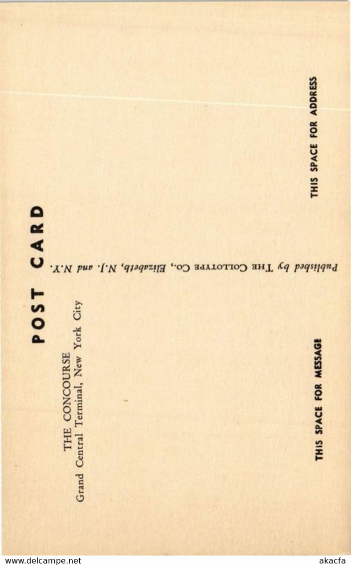 CPA AK The Concourse Grand Central Terminal NEW YORK CITY USA (790061) - Grand Central Terminal