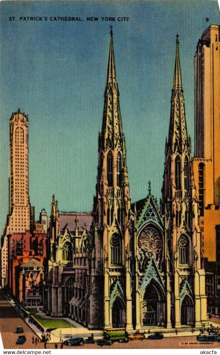 CPA AK St. Patrick's Cathedral NEW YORK CITY USA (790107) - Églises
