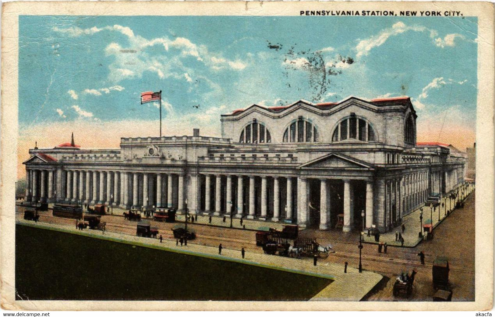 CPA AK Pennsylvania Station NEW YORK CITY USA (790200) - Trasporti