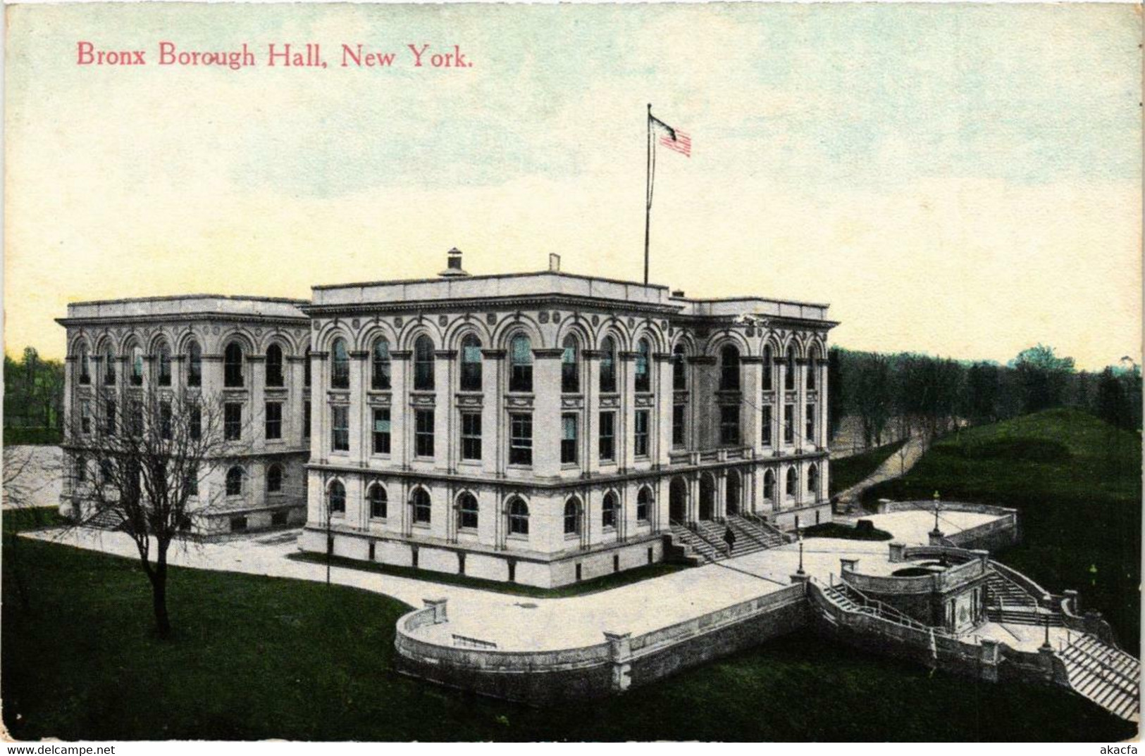 CPA AK Bronx Borough Hall NEW YORK CITY USA (790222) - Bronx