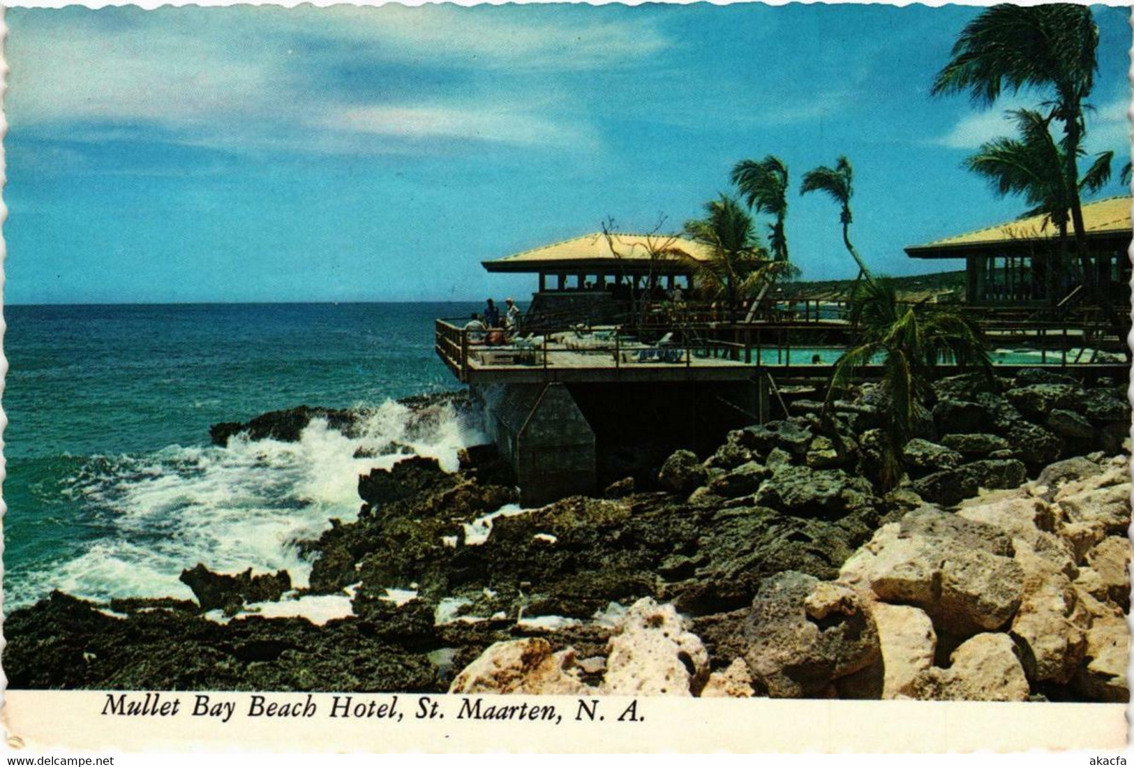 CPM AK Mullet Bay Beach Hotel St-MARTIN (750208) - Saint-Martin