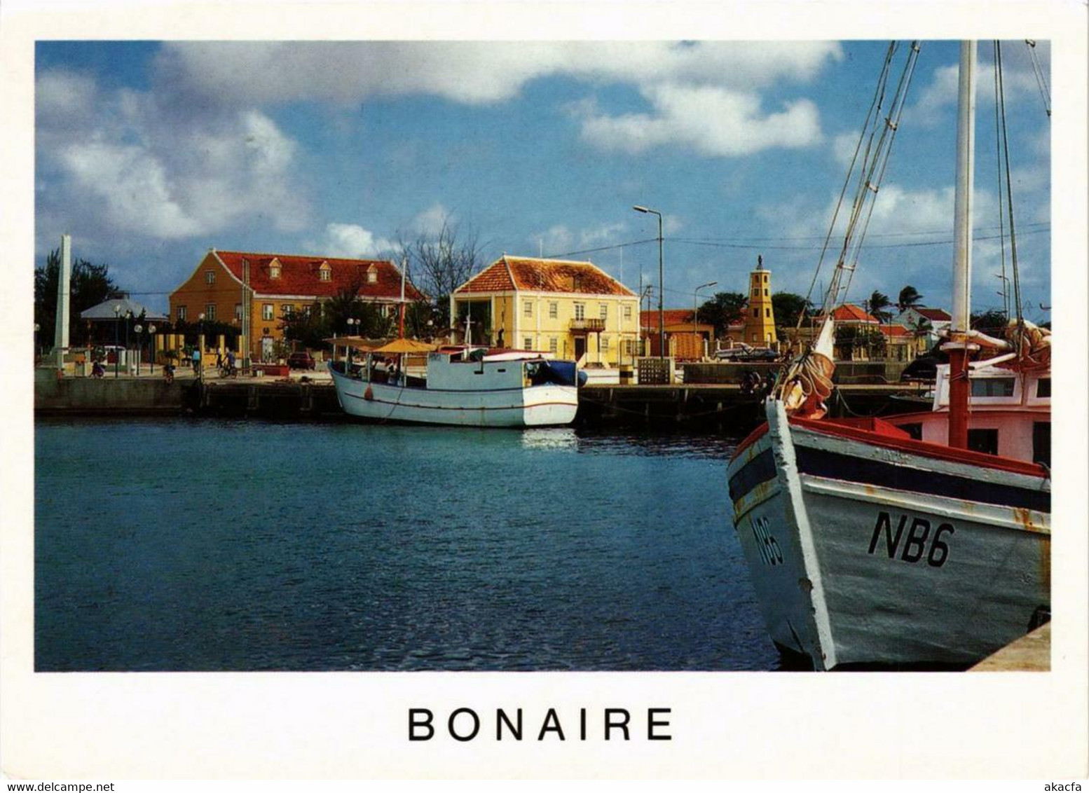 CPM AK From Old Pier City Hall Behind BONAIRE (750256) - Bonaire