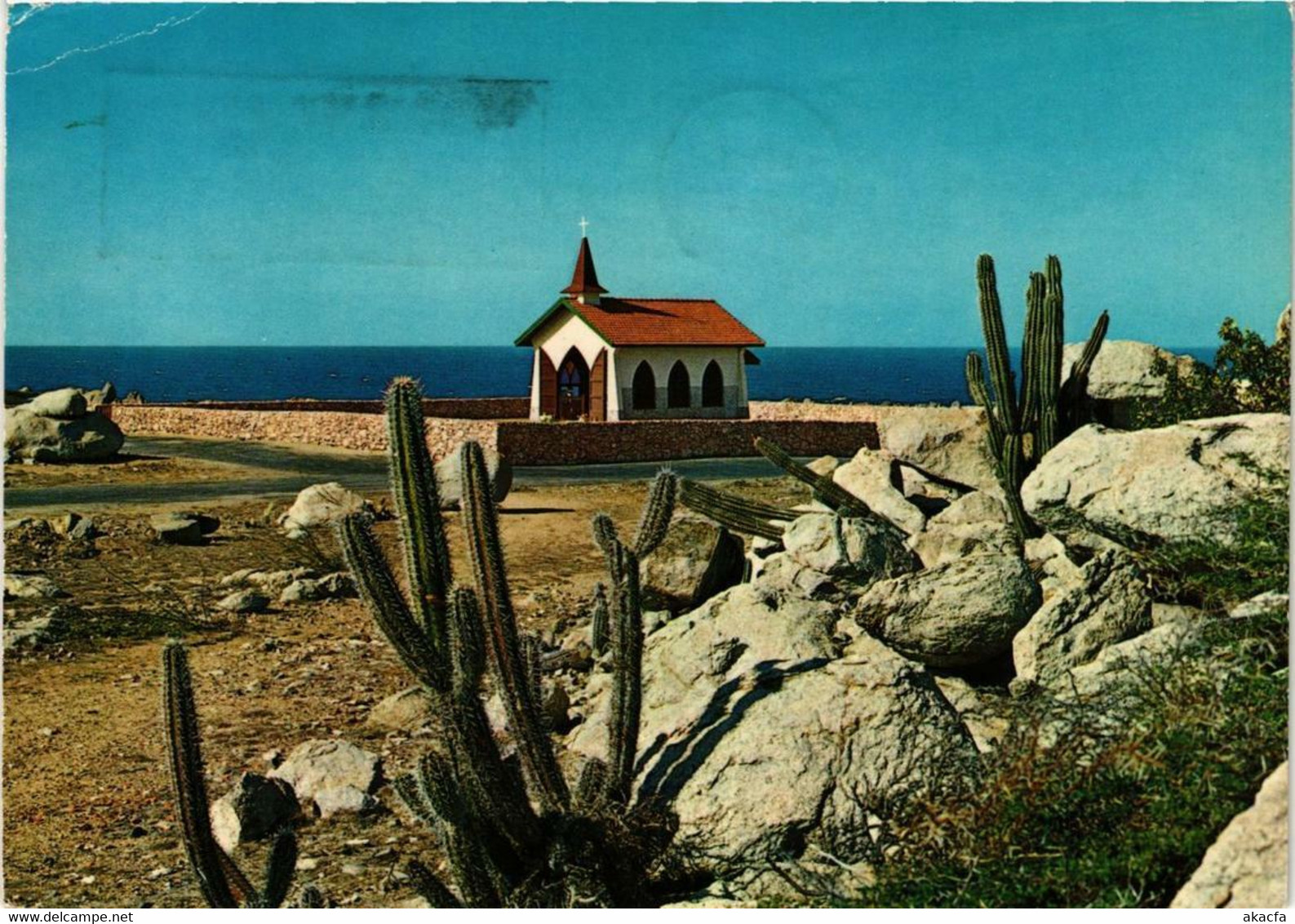 CPM AK Pilgrims Chapel Of Alto Vista ARUBA (750312) - Aruba