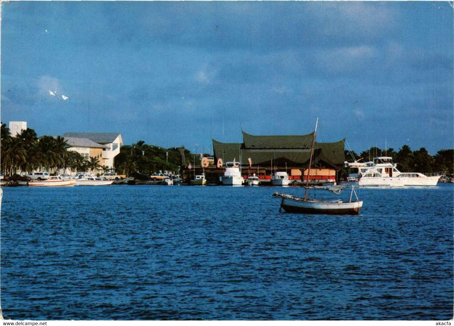 CPM AK The Harbor In Downtown Oranjested ARUBA (750316) - Aruba