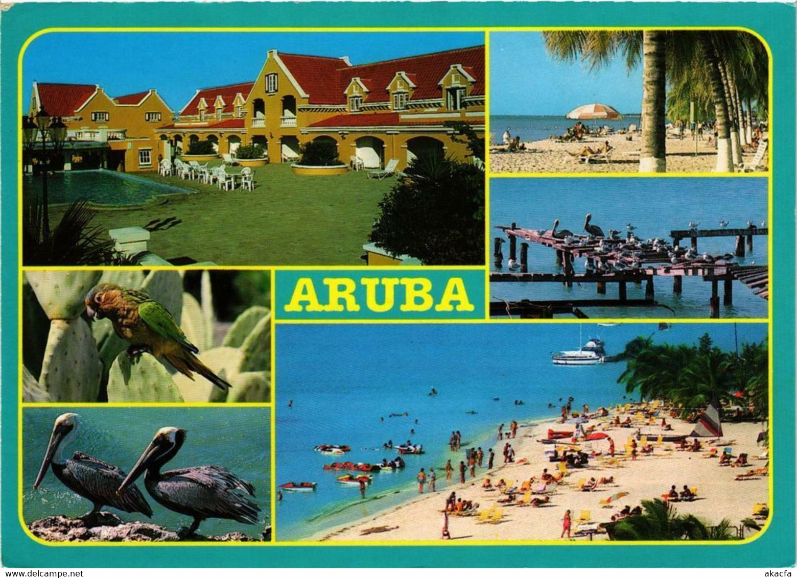 CPM AK A View Selection Of The Island ARUBA (750321) - Aruba