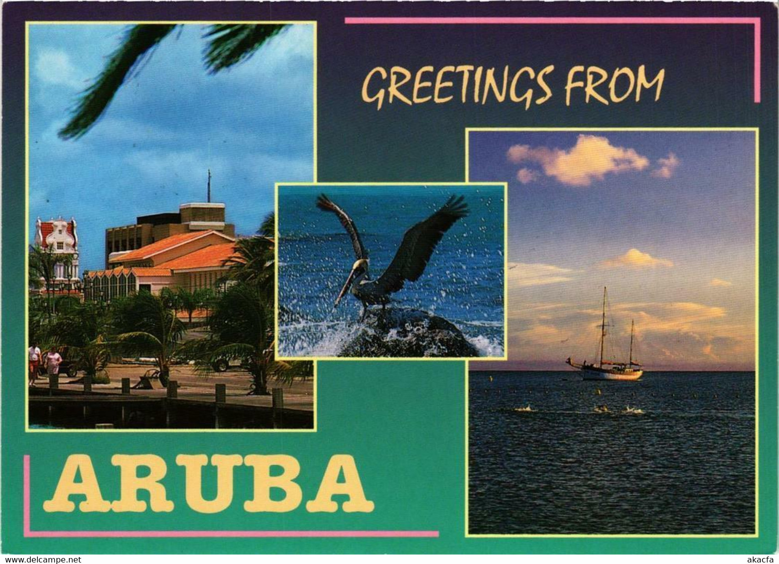 CPM AK Greetings From Aruba ARUBA (750319) - Aruba