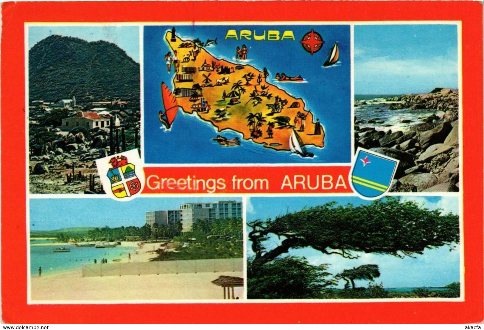 CPM AK Greetings From Aruba ARUBA (750336) - Aruba