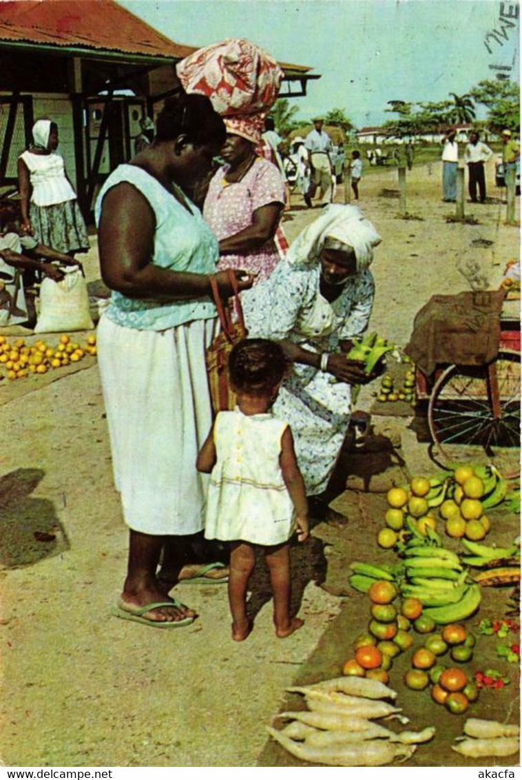 CPM AK Market Scene SURINAME (750422) - Suriname