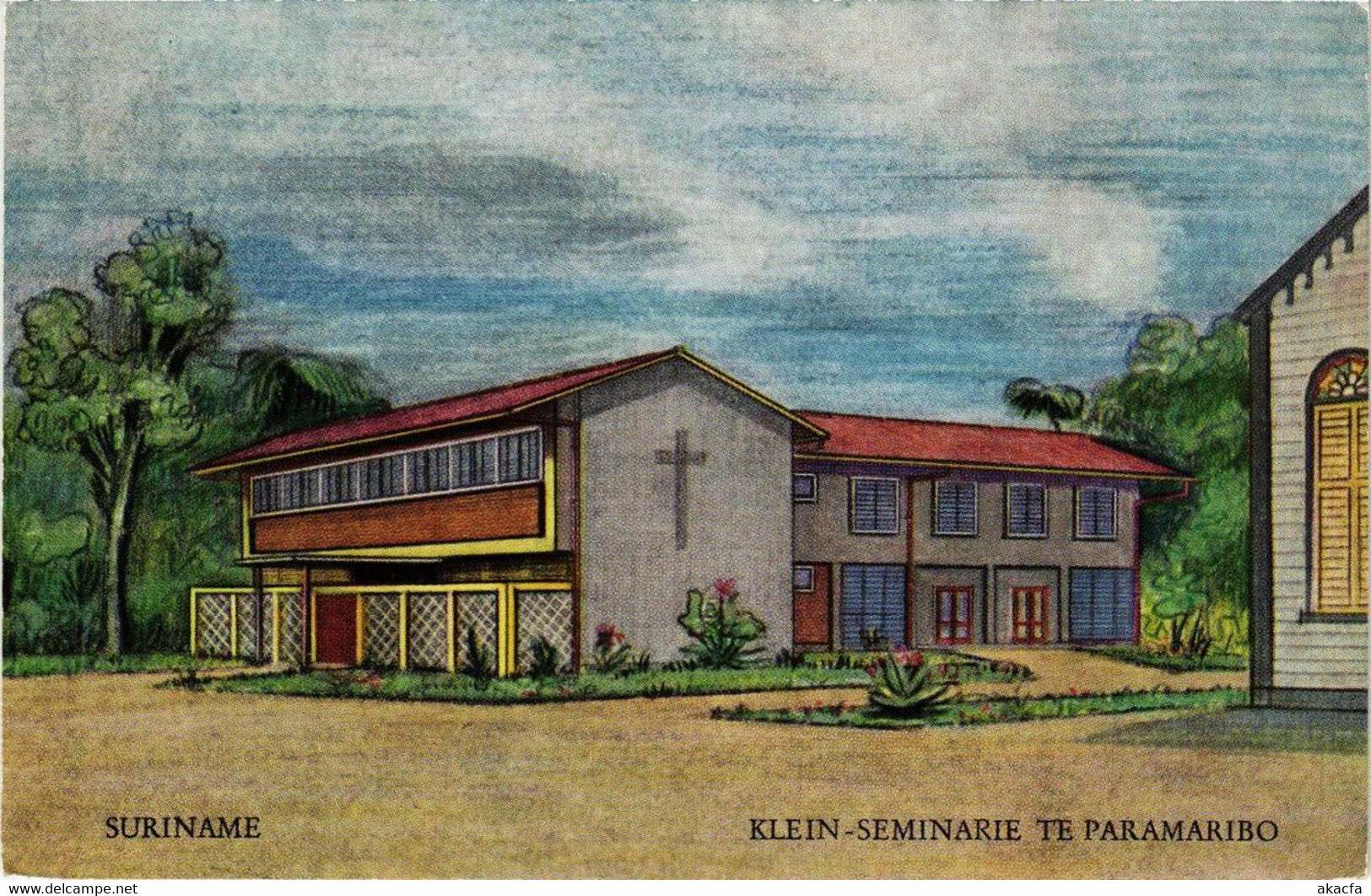 CPM AK Klein-Seminarie Te PARAMARIBO SURINAME (750449) - Surinam