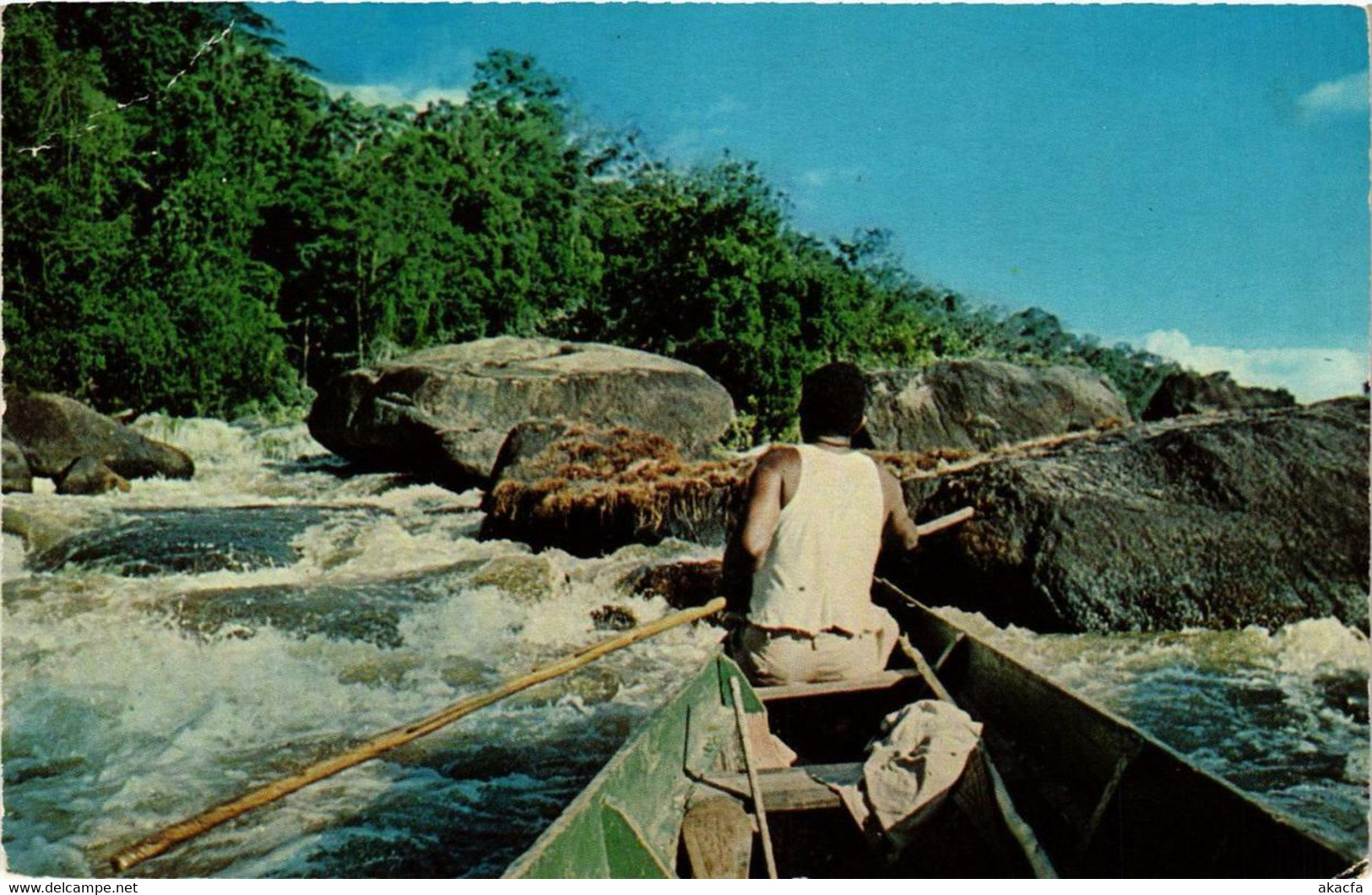 CPM AK Rapids In The Paloemeu River SURINAME (750454) - Surinam