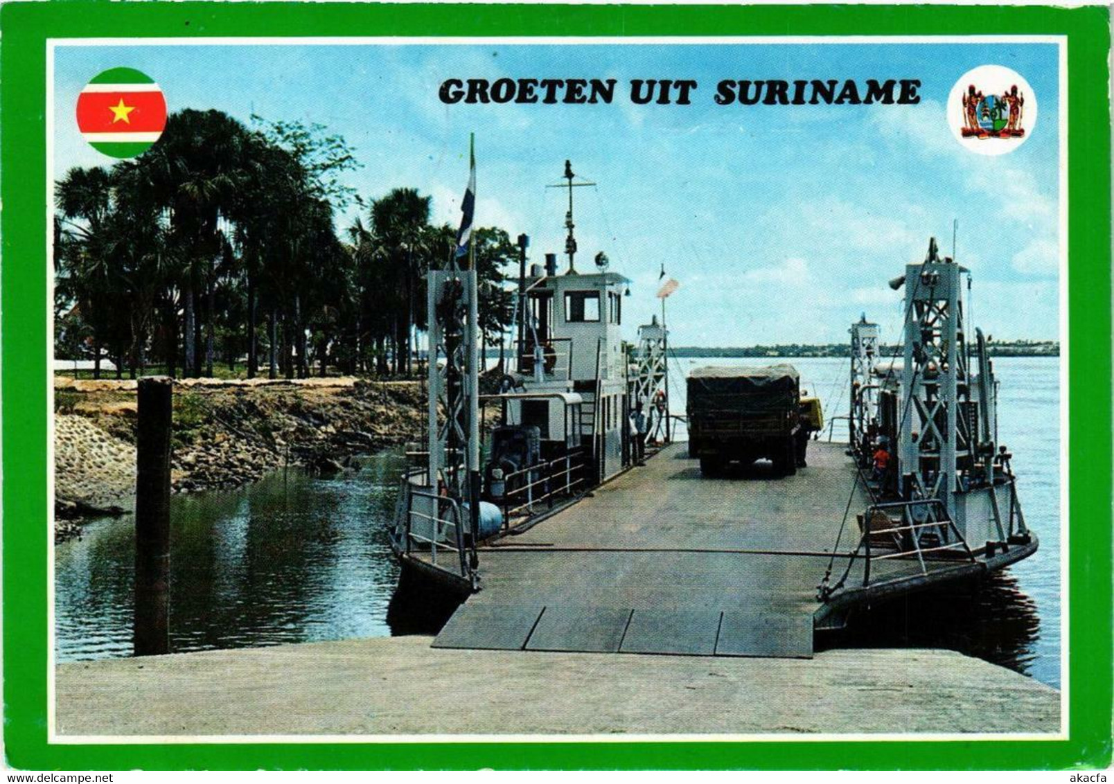 CPM AK Groeten Uit Suriname SURINAME (750495) - Surinam