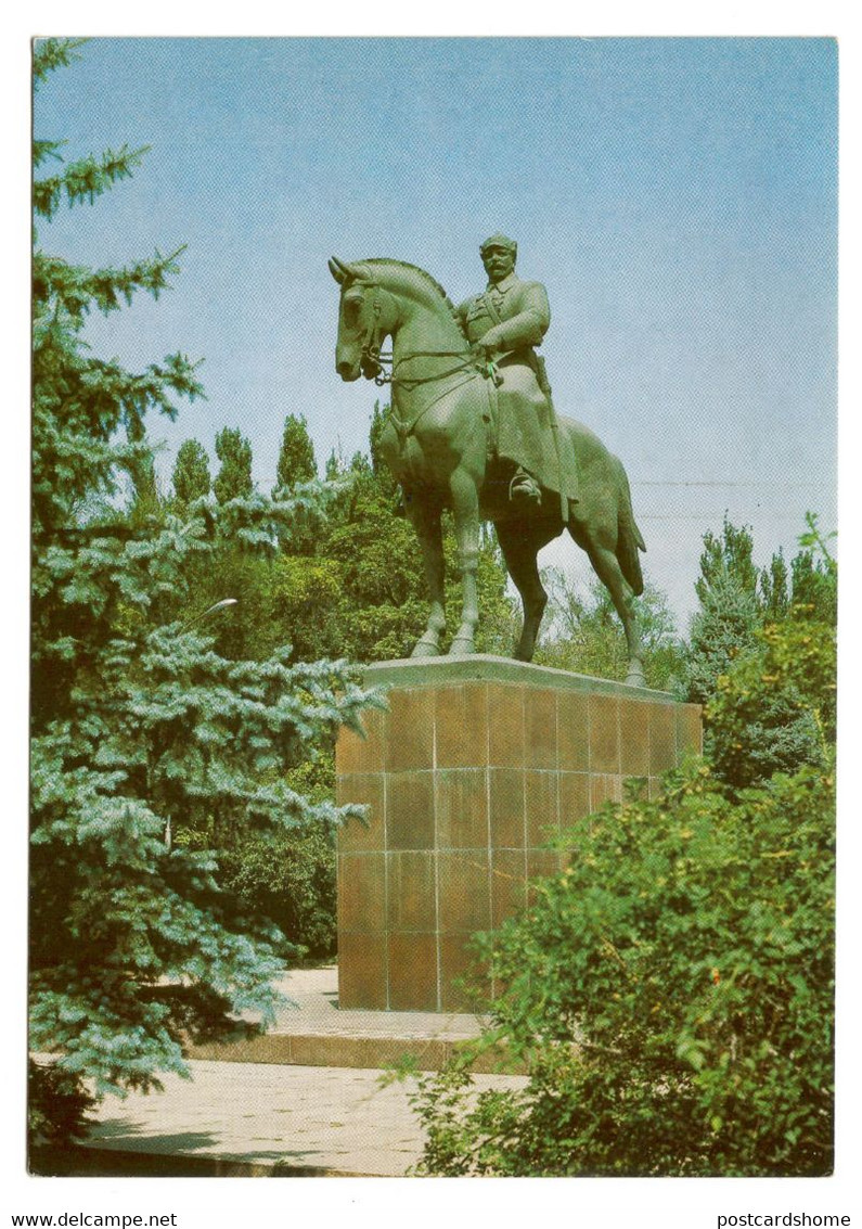 Bishkek, Frunze, Monument To M. V. Frunze, USSR 1984 - Kirghizistan