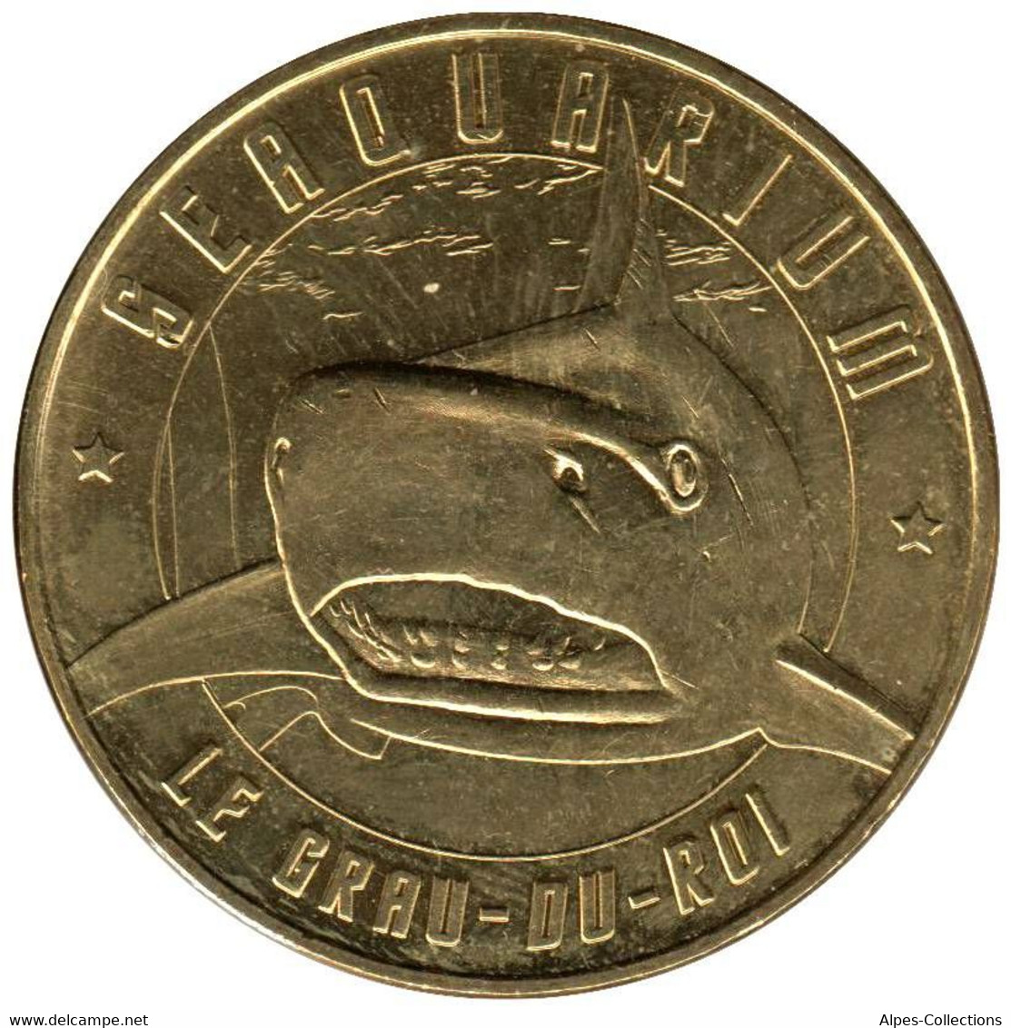 30-0624 - JETON TOURISTIQUE MDP - Le Grau-du-Roi - Seaquarium Le Requin - 2015.1 - 2015