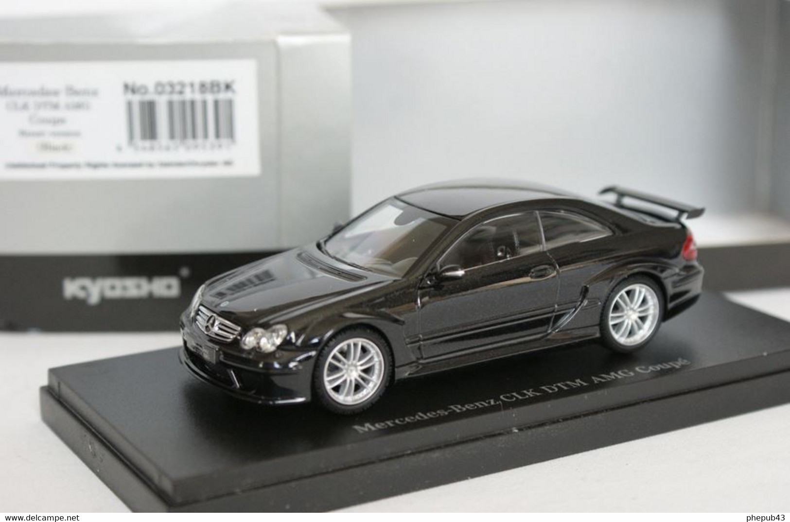 Mercedes-Benz CLK DTM AMG - 2004 - Black - Kyosho - Kyosho