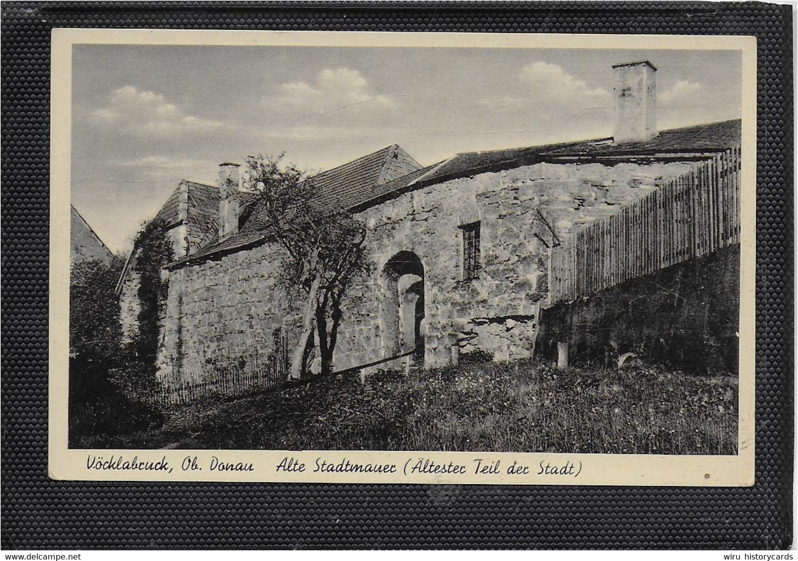 AK 0736  Vöcklabruck - Alte Stadtmauer Ca. Um 1940 - Vöcklabruck