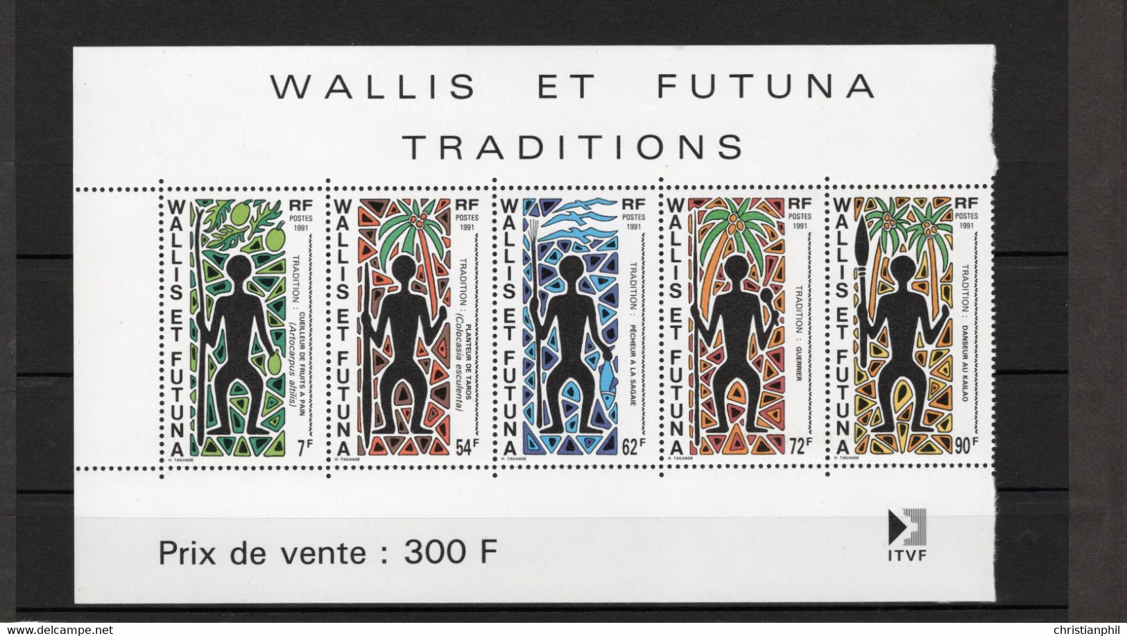 TIMBRE WALLIS&FUTUNA. ANNEE 1991  NEUF ** - Blocks & Sheetlets