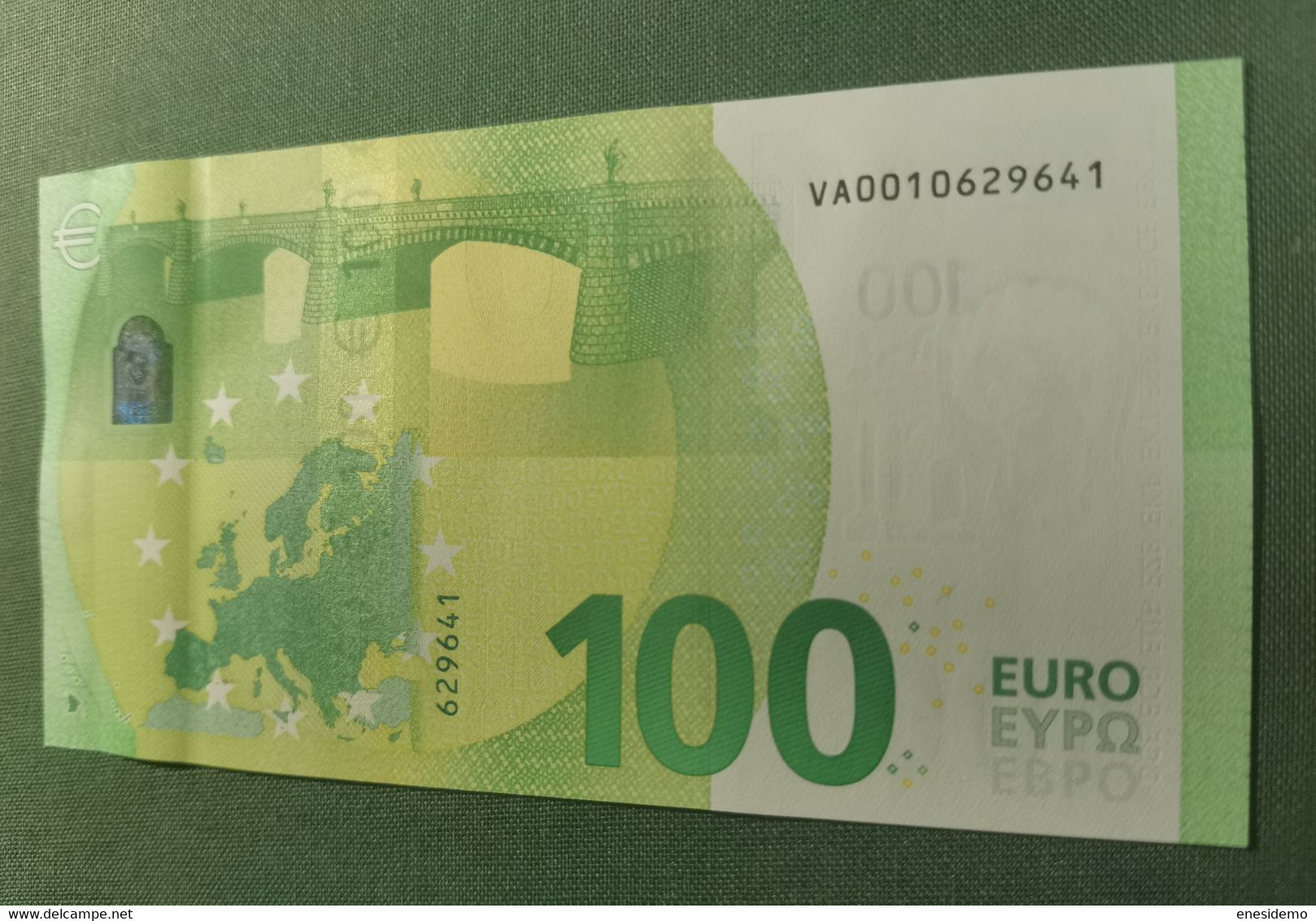 100 EURO SPAIN 2019 DRAGHI V001C5 VA00 SC FDS UNCIRCULATED  PERFECT - 100 Euro