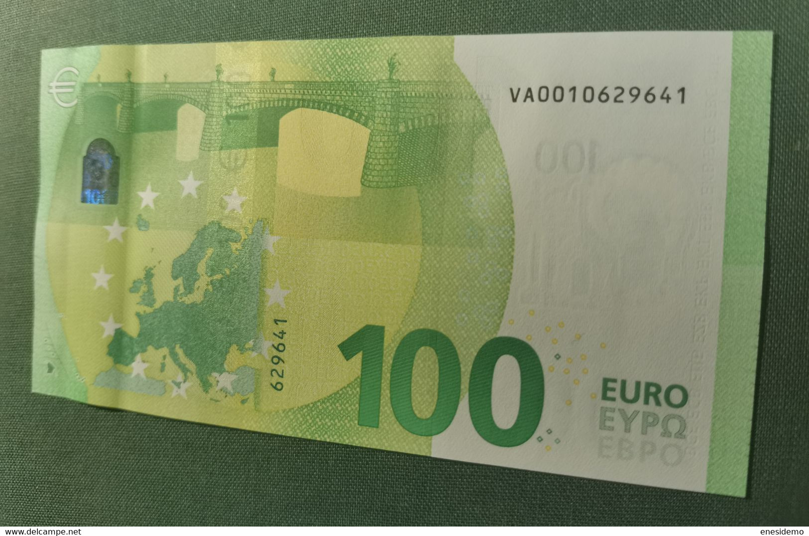 100 EURO SPAIN 2019 DRAGHI V001C5 VA00 SC FDS UNCIRCULATED  PERFECT