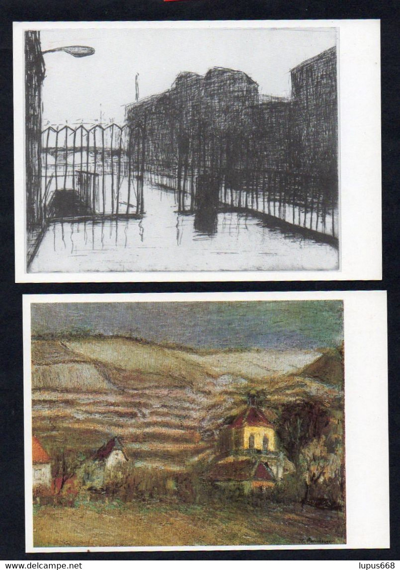 DDR 1987 MiNr. --  gestempelt /o  16 Bildpostkarten X. Kunstausstellung der DDR, Dresden