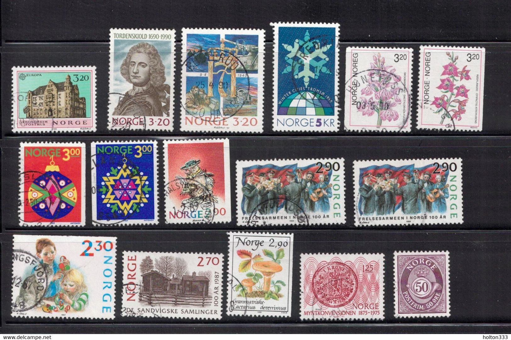 NORWAY Selection Of Used Stamps - Nice Variety - Collections