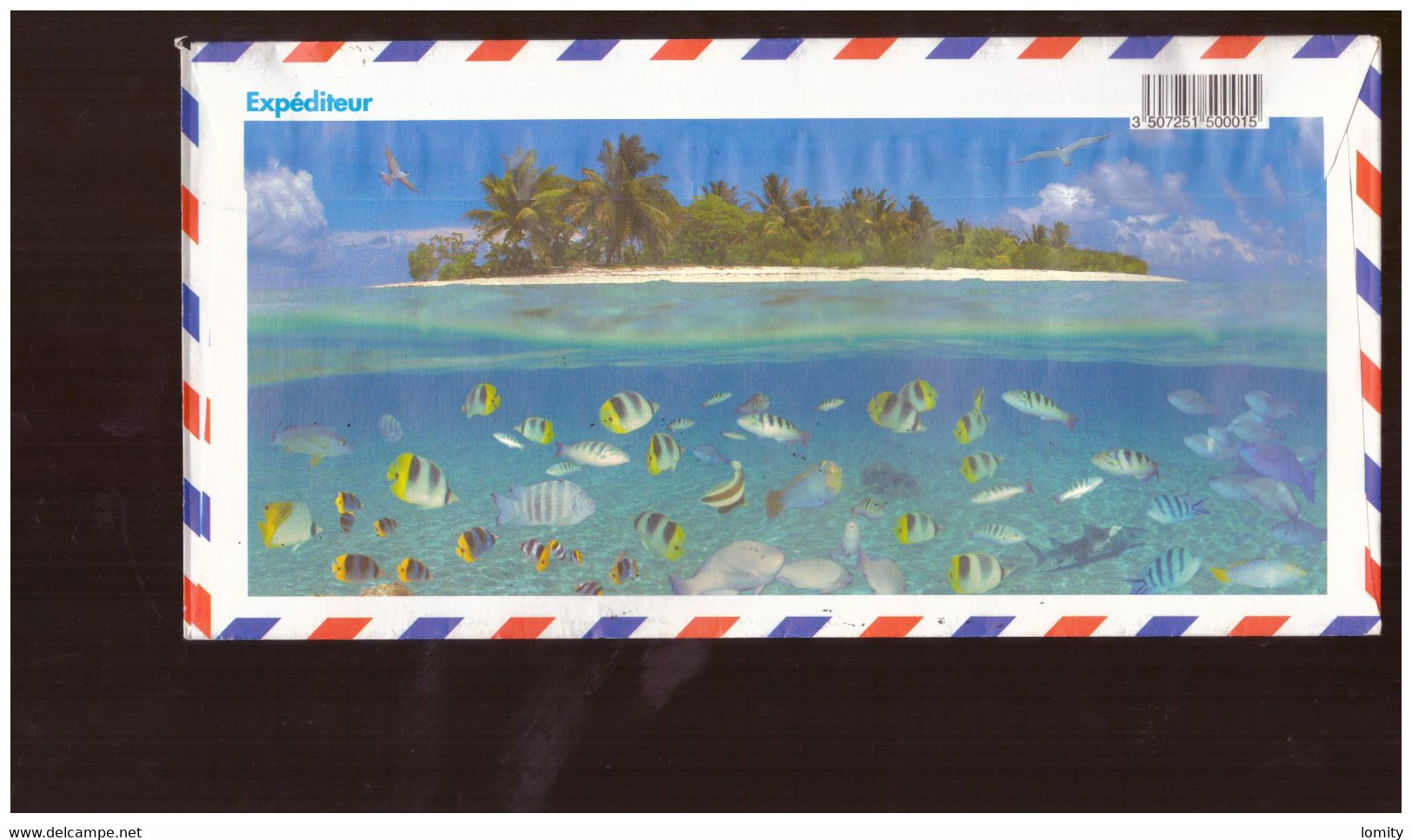 Polynesie Française Lettre 2011 Timbre Adhesif Cachet Fare Huahine Iles Sous Le Vent Enveloppe Illustrée - Brieven En Documenten