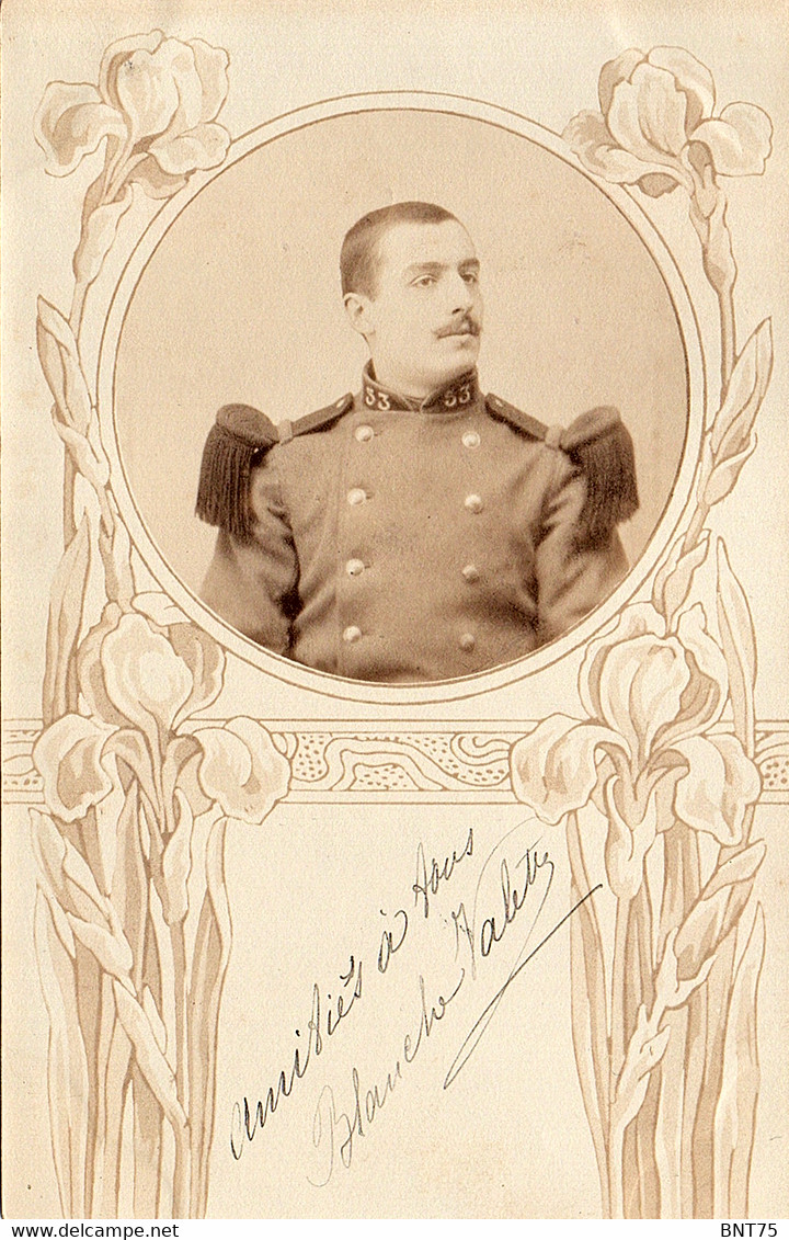 Portrait D'un Soldat Du 53e Régiment D'infanterie, 1903 - Regimente