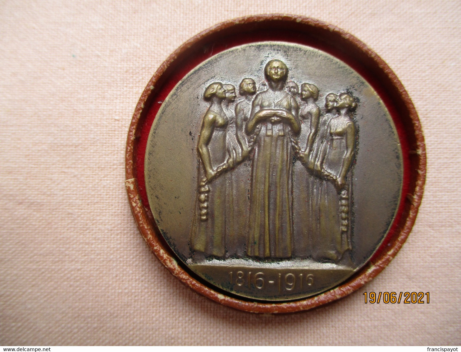Suisse: Médaille Commémoration Du Centenaire Des Communes Réunies - Carouge 1925 - Unclassified