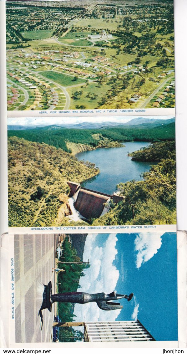 Australial - Postcard Unused Leporello With 12 Images From Canberra -  6/scans - Canberra (ACT)