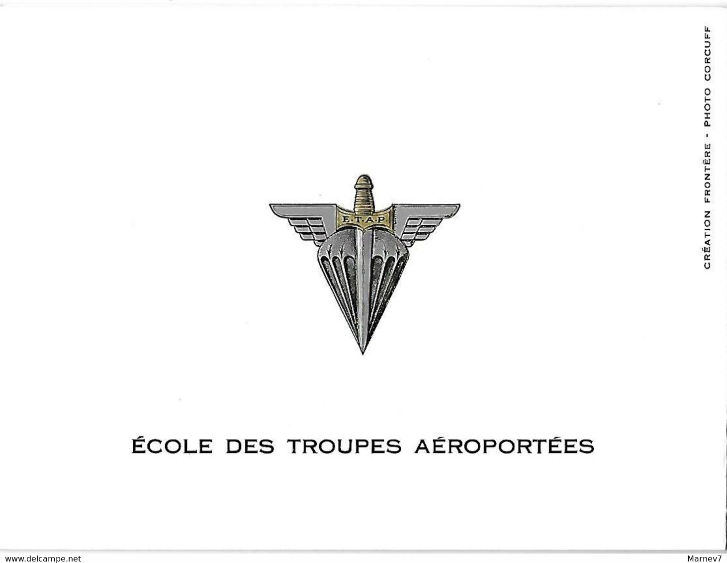 Transport Aviation Parachutisme Parachutistes Parachutistes - Ecole Troupes Aéroportées - 6 Encarts Neufs - Paracaidismo