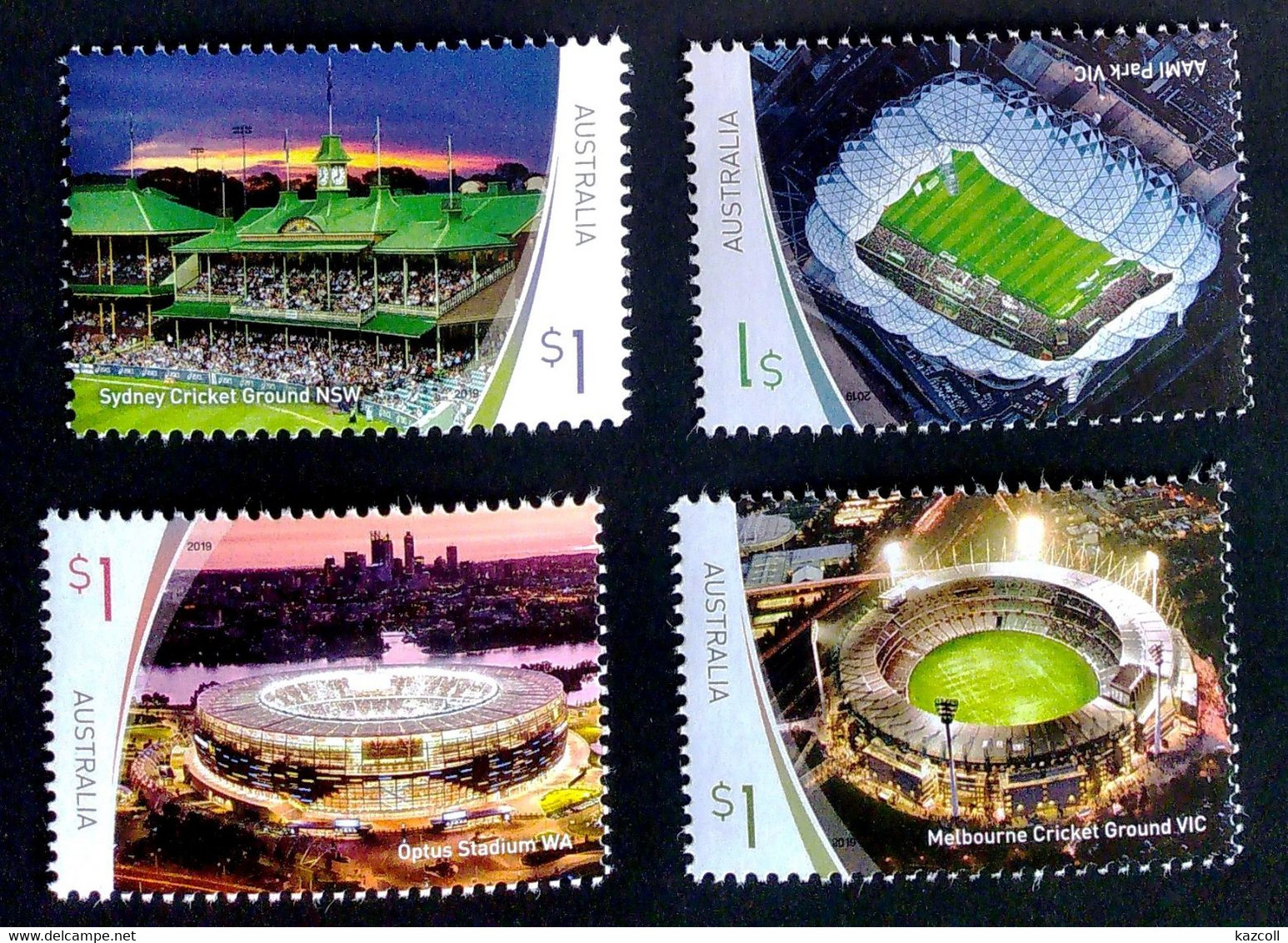 Australia 2019.  Football And Cricket Stadiums.  MNH - Nuevos