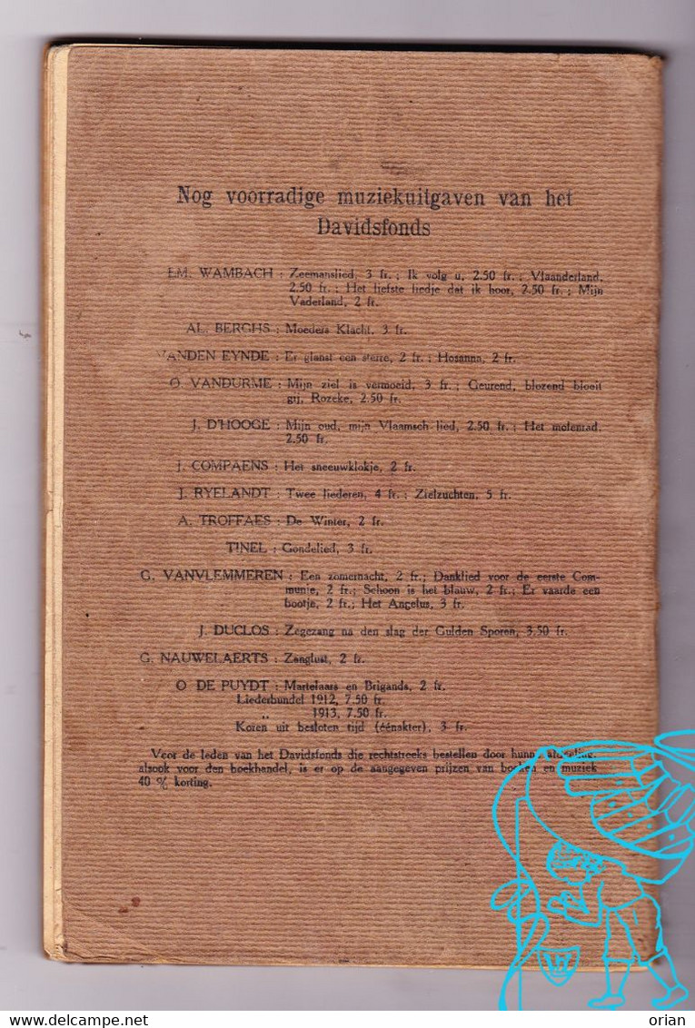 Boek - Guido Gezelle Herdacht - Uitgave n.a.v. 25j. overlijden - Brugge 1924 / AVV VVK - Davidsfonds