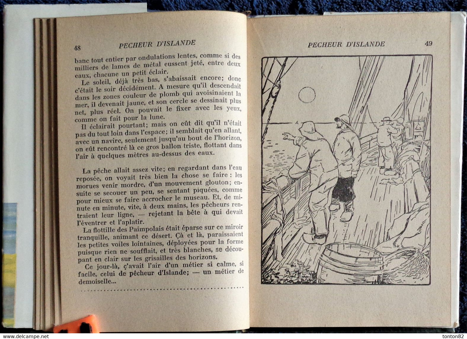 Piere Loti - Pêcheur d' Islande - Hachette - Collection " Jeunesse du monde " - ( 1954 ).