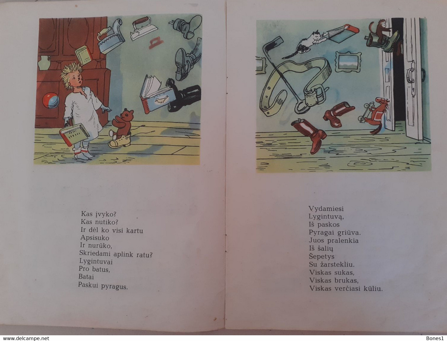 Soviet Union Period Lithuania  Book For Kids 1977 - Giovani